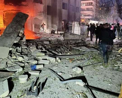 5 человек погибли: израиль снова нанёс ракетные удары по столице сирии (видео)